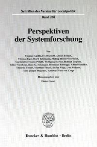 Produktbild: Perspektiven der Systemforschung.