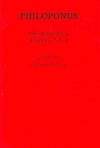 Produktbild: Philoponus: On Aristotle's "Physics 1.1-3"