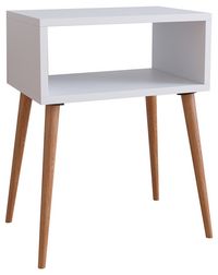 Produktbild: Holz Retro Nachttisch Beistelltisch Singol M