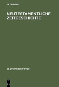 Produktbild: Neutestamentliche Zeitgeschichte