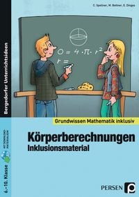Produktbild: K&ouml;rperberechnungen - Inklusionsmaterial