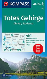 Bild vom Artikel KOMPASS Wanderkarte 19 Totes Gebirge, Almtal, Stodertal 1:50.000 vom Autor Kompass-Karten GmbH