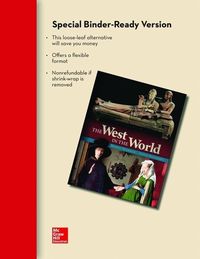 Produktbild: Loose Leaf Edition of the West in the World Volume 2 with Connect