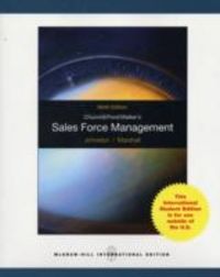 Produktbild: Churchill, Ford, Walker's Sales Force Management