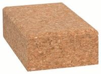 Produktbild: Bosch Accessories 2607000637 Handschleifklotz, L&auml;nge x Breite: 80 x 120 mm, aus Kork, klein 1 St.