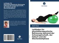 Produktbild: Leitfaden f&uuml;r physiotherapeutische Betreuung w&auml;hrend der Schwangerschaft, der Geburt und der Wochenbettphase