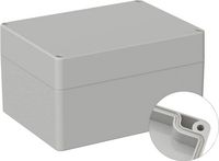 Produktbild: TRU COMPONENTS TC-9065676 Industrie-Geh&auml;use 160 x 120 x 90 ABS Lichtgrau (RAL 7035) 1St.