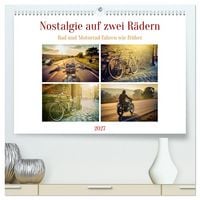 Produktbild: Nostalgie auf zwei R&auml;dern (hochwertiger Premium Wandkalender 2027 DIN A2 quer), Kunstdruck in Hochglanz