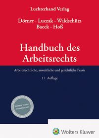 Produktbild: Handbuch des Arbeitsrechts