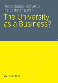 Produktbild: The University as a Business