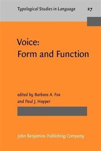 Produktbild: Voice: Form and Function