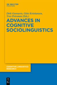 Produktbild: Advances in Cognitive Sociolinguistics