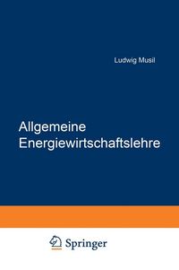 Produktbild: Allgemeine Energiewirtschaftslehre