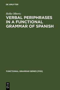 Produktbild: Verbal Periphrases in a Functional Grammar of Spanish