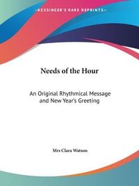 Produktbild: Needs of the Hour