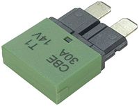 Produktbild: Hansor CBE1-3014 Sicherungsautomat Standard Flachsicherung 30A Gr&uuml;n 1St.