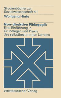 Produktbild: Non-direktive P&auml;dagogik