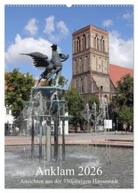 Produktbild: Anklam 2026 (Wandkalender 2026 DIN A2 hoch), CALVENDO Monatskalender