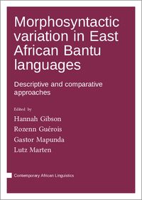 Produktbild: Morphosyntactic variation in East African Bantu languages