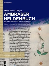 Produktbild: Hartmann von Aue: &sbquo;Erec&lsquo;. &sbquo;Der Mantel&lsquo;
