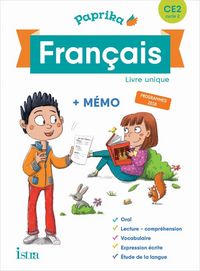 Produktbild: Paprika, fran&ccedil;ais CE2 : livre de l'&eacute;l&egrave;ve