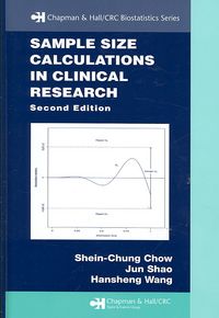 Produktbild: Chow, S: Sample Size Calculations in Clinical Research