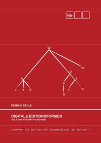 Produktbild: Digitale Editionsformen - Teil 1: Das typografische Erbe