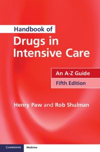 Produktbild: Paw, H: Handbook of Drugs in Intensive Care