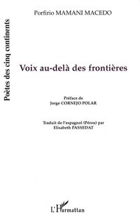 Produktbild: Voix au-del&agrave; des fronti&egrave;res
