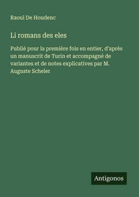 Produktbild: Li romans des eles