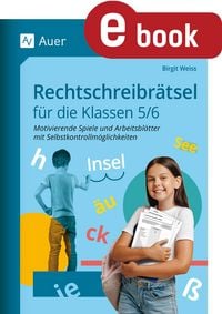 Produktbild: Rechtschreibr&auml;tsel f&uuml;r die Klassen 5-6