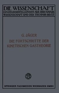 Produktbild: Die Fortschritte der Kinetischen Gastheorie