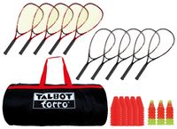 Bild vom Artikel Talbot Torro 490100 - Speed Badminton Set im Sportsbag Schulset für 10 Spieler vom Autor 
