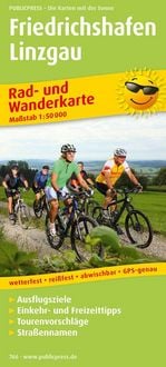 Produktbild: Rad- und Wanderkarte Friedrichshafen