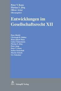 Produktbild: Entwicklungen im Gesellschaftsrecht XII