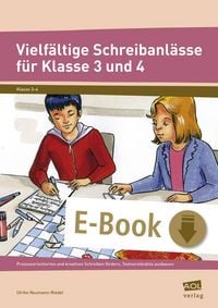 Produktbild: Vielf&auml;ltige Schreibanl&auml;sse f&uuml;r Klasse 3 und 4
