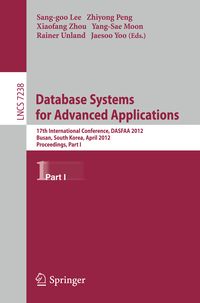 Produktbild: Database Systems for Advanced Applications