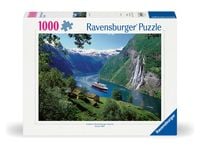 Produktbild: Erwachsenenpuzzle 1000 Teile - Norwegischer Fjord