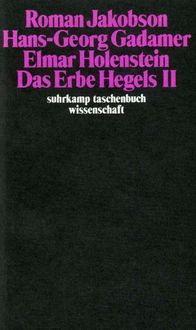 Bild vom Artikel Das Erbe Hegels II vom Autor Roman Jakobson