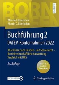 Bild vom Artikel Buchführung 2 DATEV-Kontenrahmen 2022 vom Autor Manfred Bornhofen