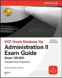 Produktbild: Bryla, B: OCP Oracle Database 11g: Administration II Exam