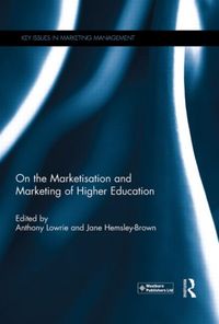 Produktbild: On the Marketisation and Marketing of Higher Education