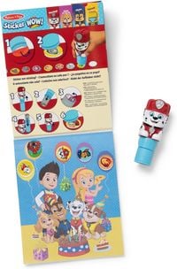 Produktbild: Sticker Wow! PAW Patrol Marshall Sticker-Stempelset