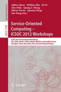 Produktbild: Service-Oriented Computing - ICSOC Workshops 2012