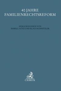 Produktbild: 40 Jahre Familienrechtsreform