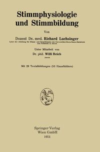 Produktbild: Stimmphysiologie und Stimmbildung