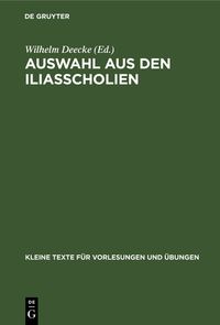 Produktbild: Auswahl aus den Iliasscholien
