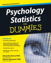 Produktbild: Psychology Statistics For Dummies