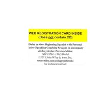 Produktbild: Dicho En Vivo Live Learning Co