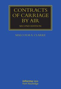 Produktbild: Contracts of Carriage by Air